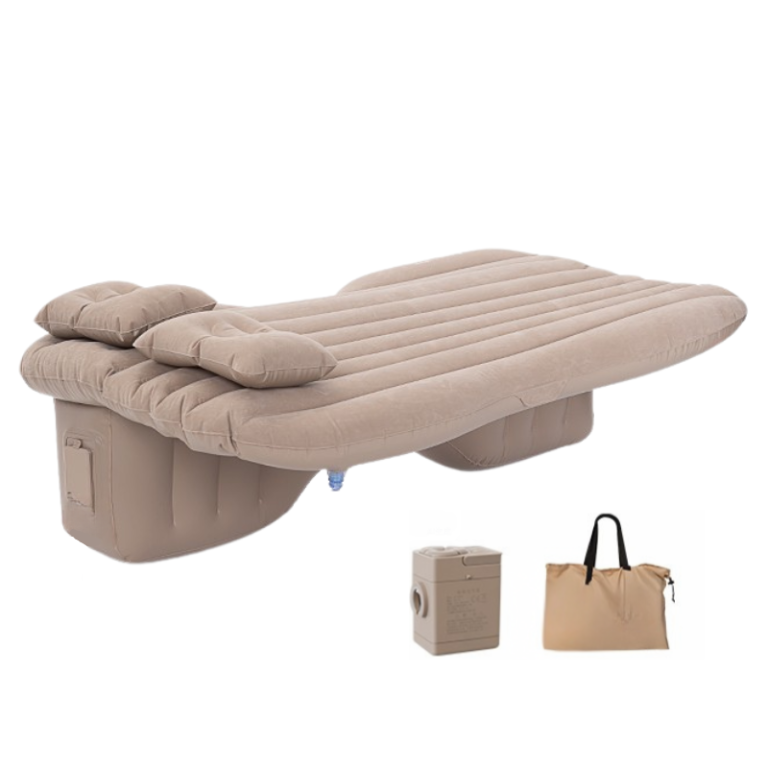 One-Click Inflatable Car Seat Bed with Modern Design Quick Storage for Home School Park for Camping